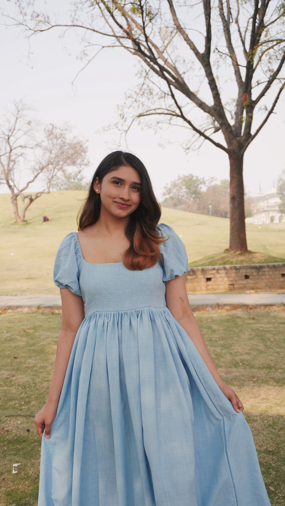 Cinderella – Puff Sleeve Maxi Dress - Image 4