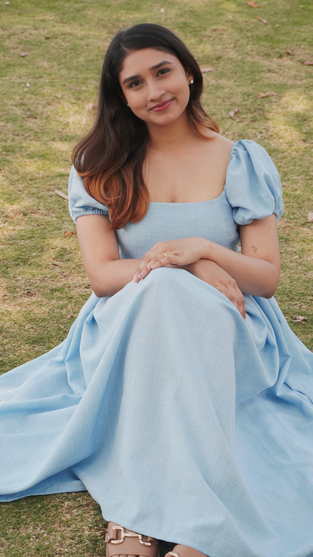 Cinderella – Puff Sleeve Maxi Dress - Image 5