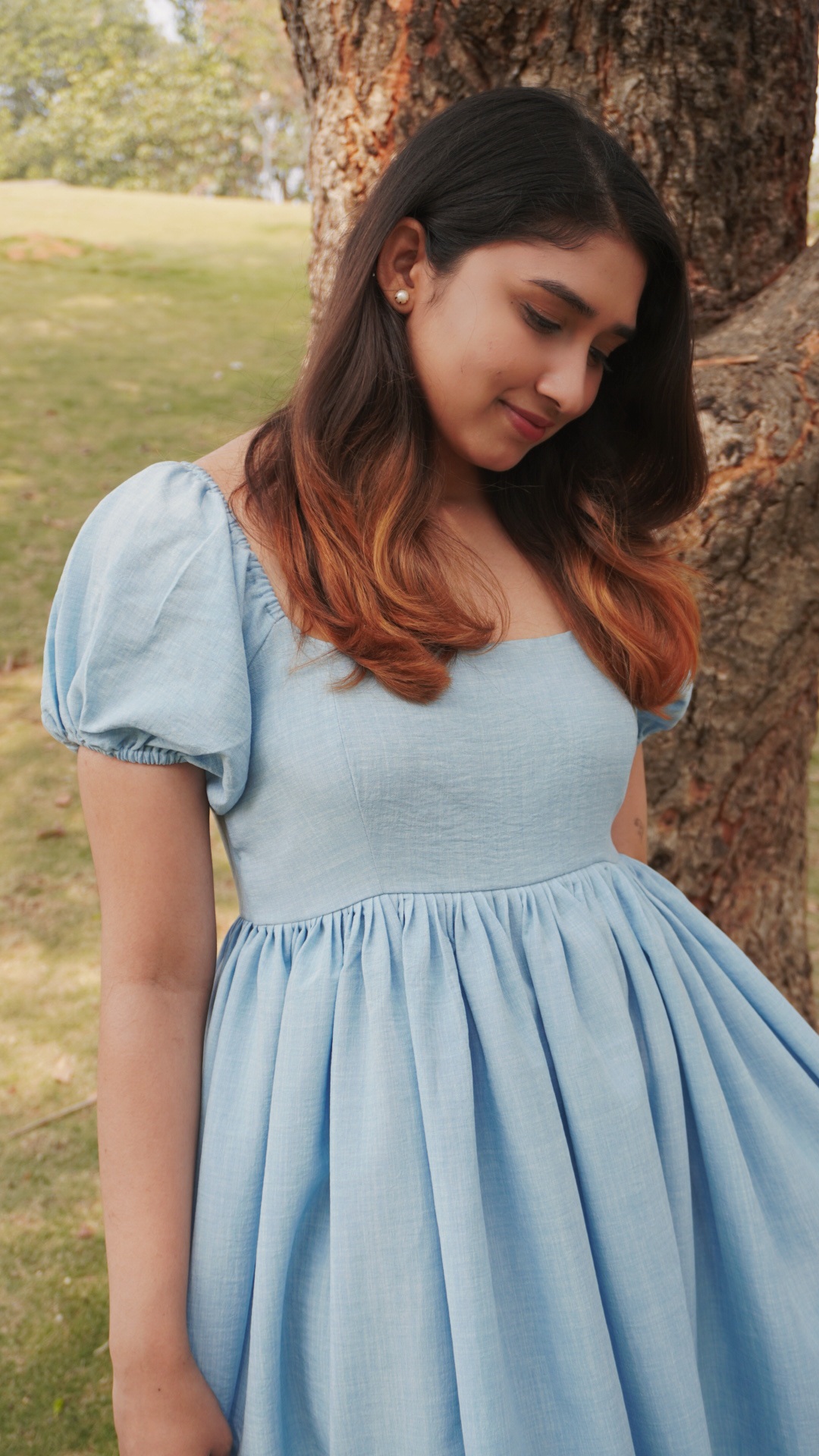 Cinderella – Puff Sleeve Maxi Dress - Image 8